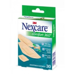 Nexcare Flexible Comfort 3M 360°, 30 pansements, Pas chers !
