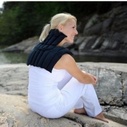 Compresse de lin 36x38 CM, compresse chaude Trisection