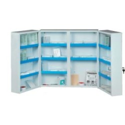 Armoire Pharmacie Murale 2 Portes Grande Capacité
