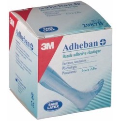 Bande adhésive Adheban Plus 3M,3cm x 2 5 m, Strapping